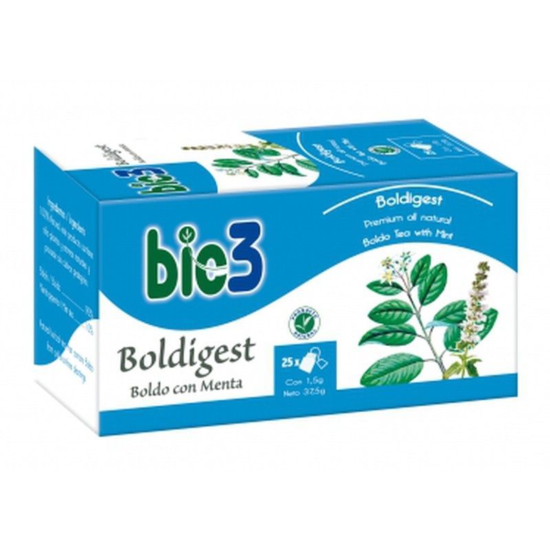 Bie3 Digest Boldo Menta 25 Bolsitas