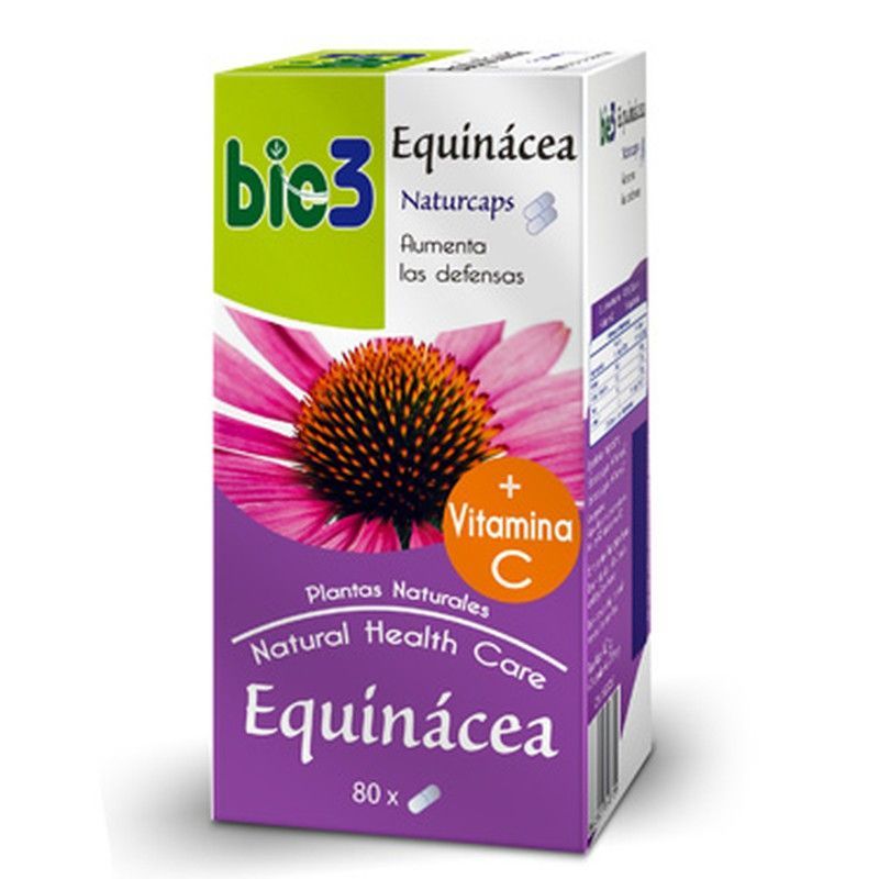 Bie3 Equinacea + Vit C Natur cápsulas  80 cápsulas