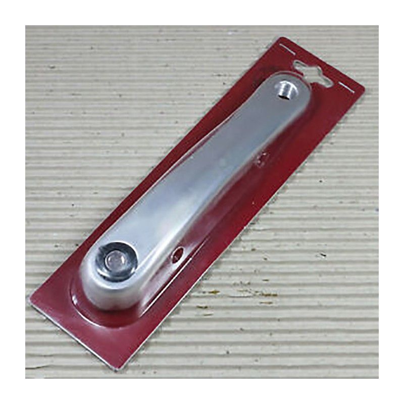 Biela izquierda mijnenpieper rock aluminio 170 mm eje rombo plata