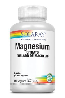 Big magnesium citrate 180 cápsulas vegetales