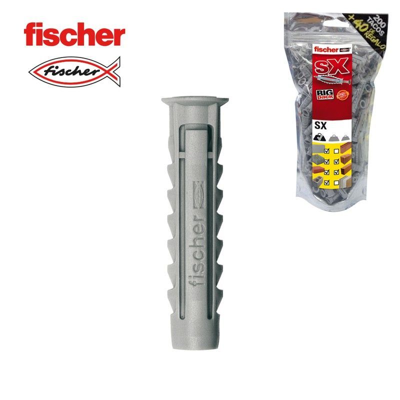 Big pack tacos fischer sx 6x30 200+40 gratis