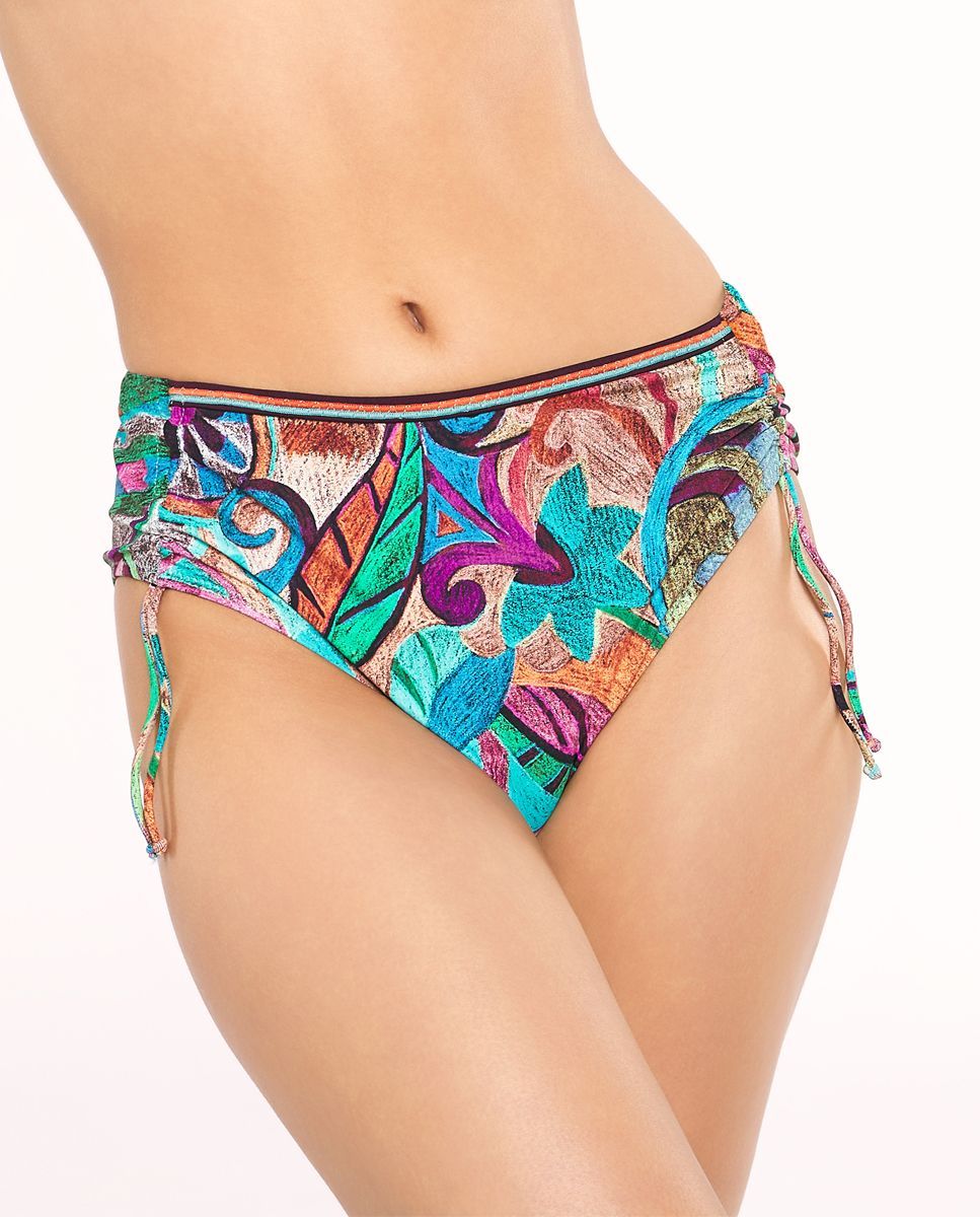 Bikini Red Point Braguita Alta Regulable ABBY