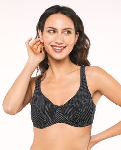 Bikini Red Point Sujetador Aros Extra Soporte "C" o  "D" ELIA