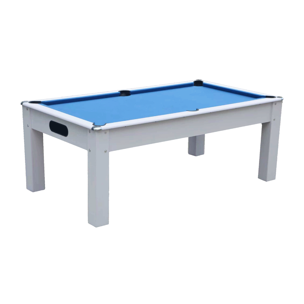 Billar 3 en 1 con retorno de Bolas Blanco 2235