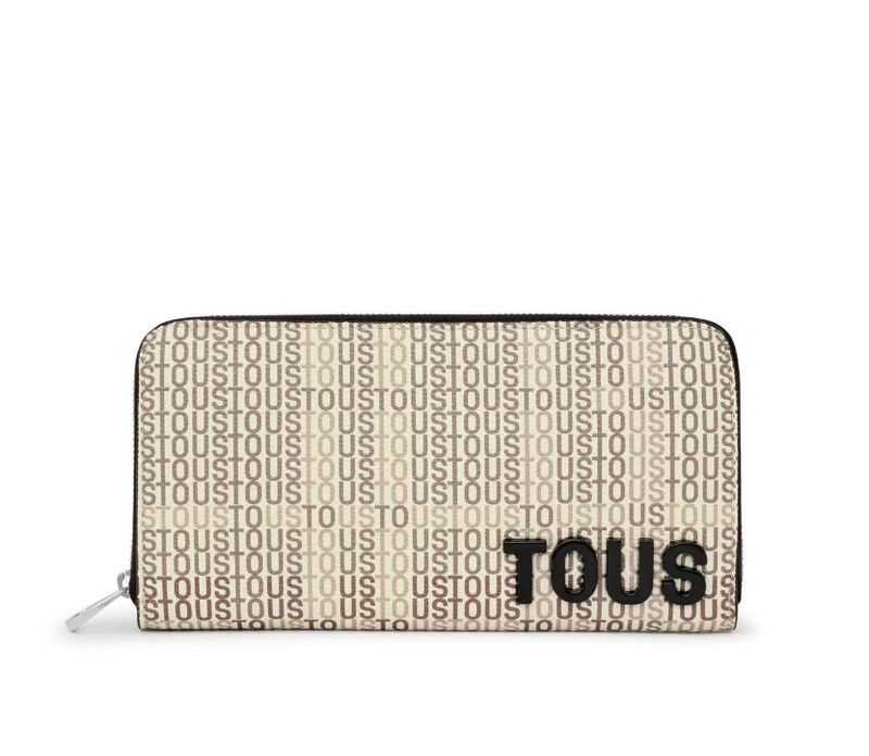 Billetera Tous Cecilia Beige