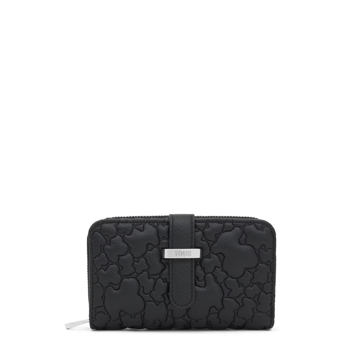 Billetera Tous Puffy Bear Brigde color negra