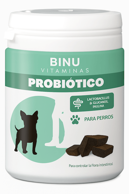 BINU Snack Semi-húmedo Probiótico Inmunidad y el Equilibrio Bacteriano 120 g