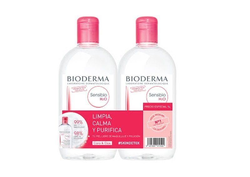 Bioderma Pack Duplo Sensibio H2o 500 Ml