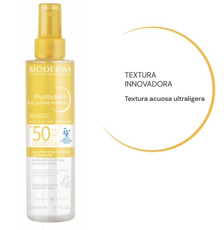 Bioderma Photoderm Eau Solaire Anti-ox SPF50 Spray 200 ML