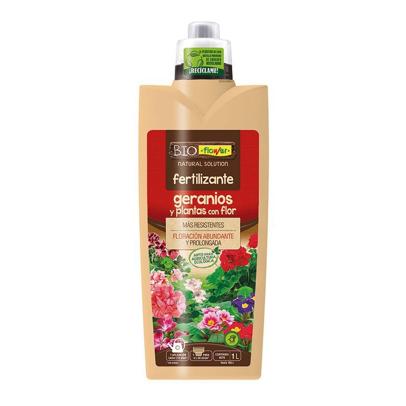 Bioflower Fertilizante Plantas Flor 1l