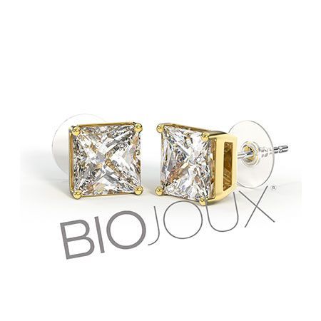 Biojoux Pendientes Hipoalergénicos BJT381 Queen Margaret 8mm