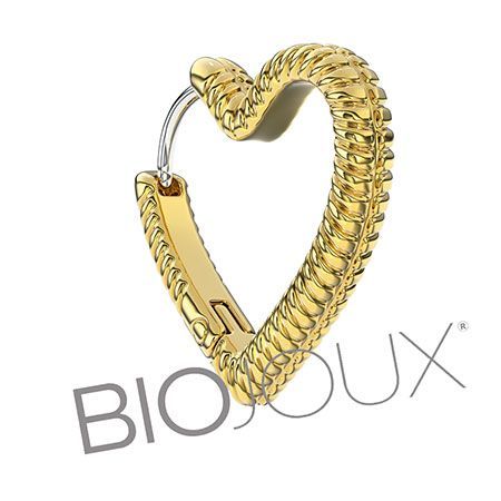 Biojoux Pendientes Hipoalergénicos BJT399 Queen Jezabel 18mm