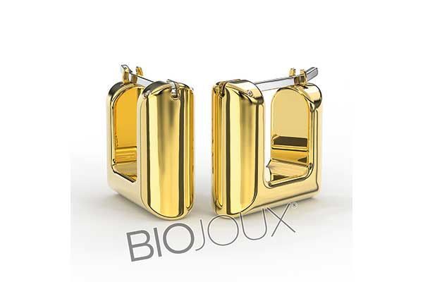 Biojoux Pendientes Hipolagenicos BJT288 Lotus 16mm