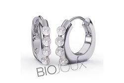 Biojoux Pendientes Hipolagenicos BJT316 Dolores Perlas 18mm