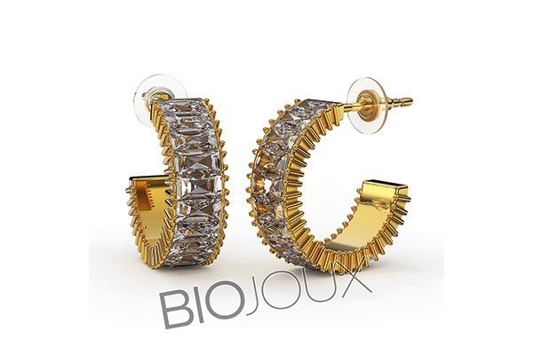 Biojoux Pendientes Hipolagenicos BJT325 Allison 16mm
