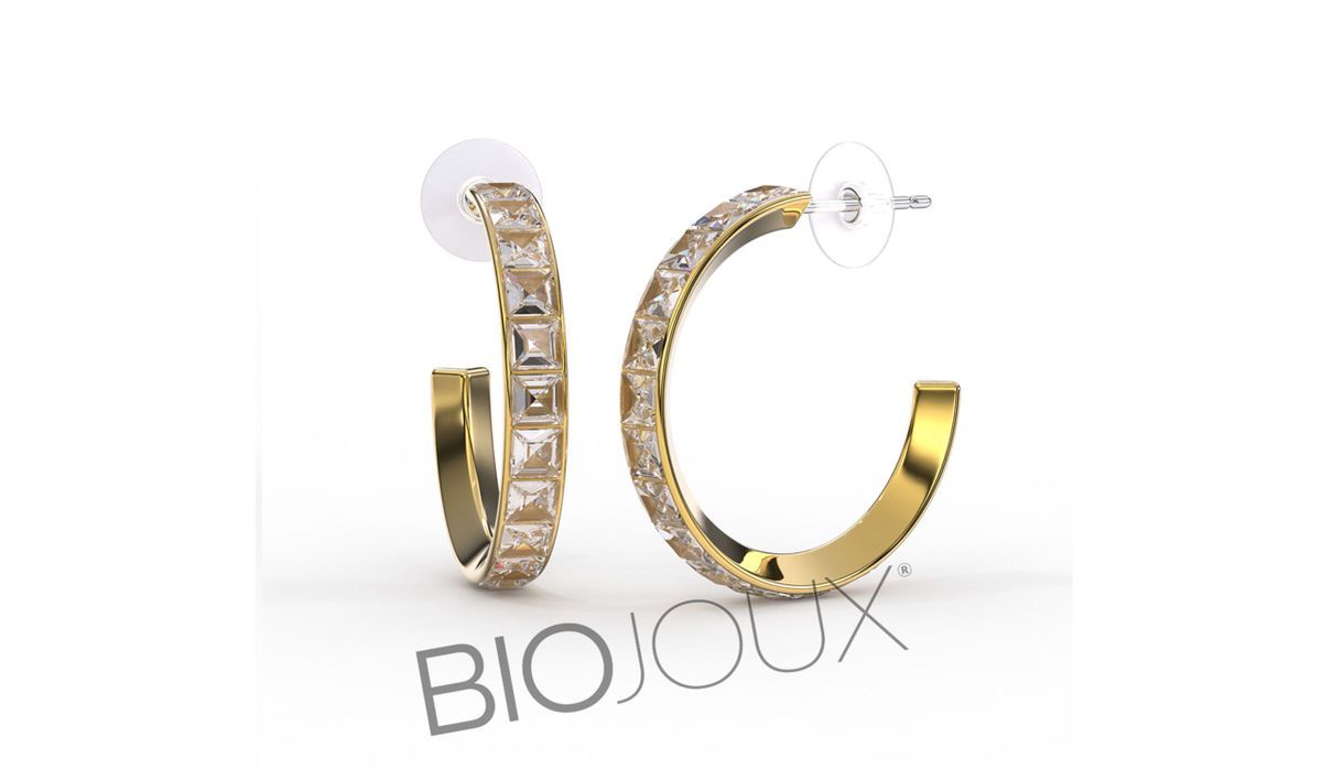 Biojoux Pendientes Hipolagenicos BJT338 Ustica 25mm