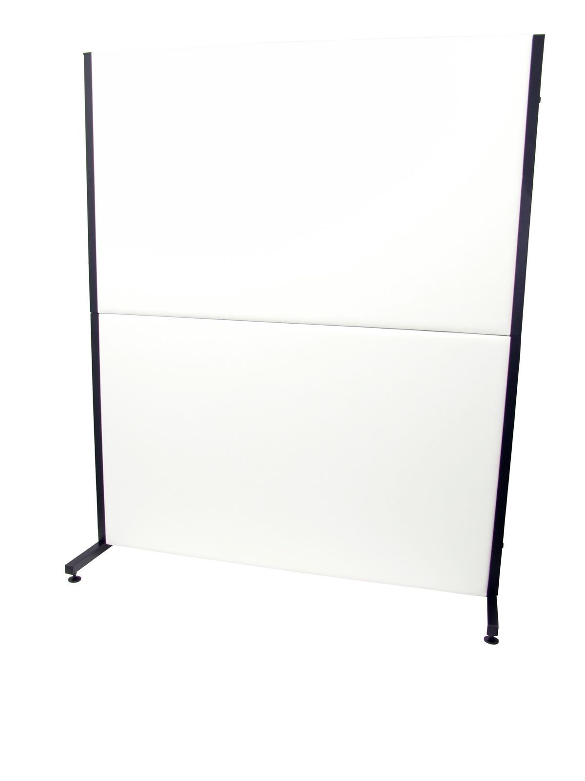 Biombo similpiel blanco