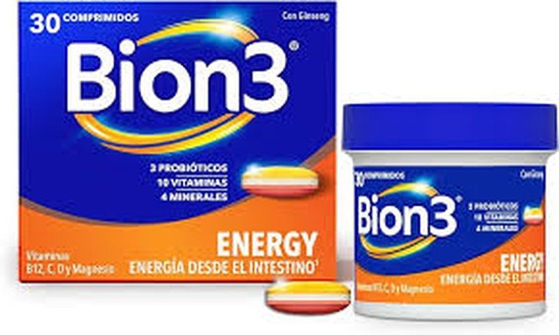 Bion3 Energy 30 comprimidos