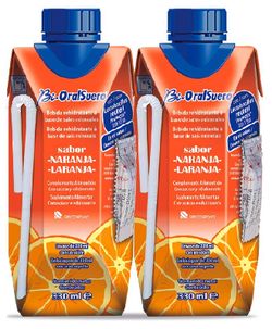 BIORALSUERO NARANJA PACK 2 X 330ML