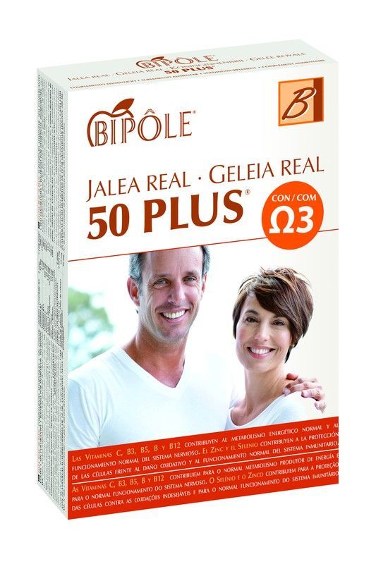 Bipole Jalea 50 Plus (3ª Edad) 20 Ampollas Intersa