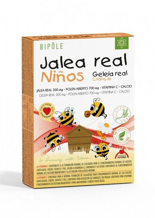 Bipole Jalea Real Niños 20 Ampollas Intersa