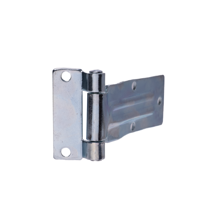 Bisagra chapa acero cincado pala acodada nervios largos