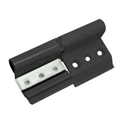 Bisagra convencional carpinterÇğa aluminio MICEL 6813. Bisagra 6813 Izqda. Aluminio Negro 2 Un.