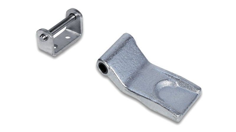 Bisagra hembra 145 con soporte de contenedor tipo Maersk