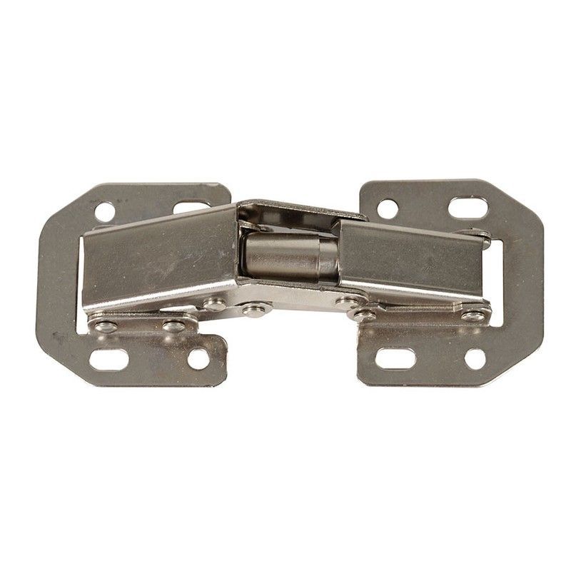 Bisagra invisible para puertas de armario Bisagra Mod 114 Niquelada