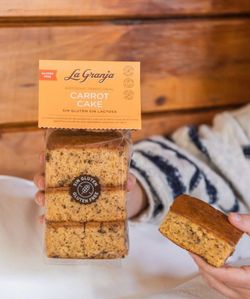 Bizcocho Carrot Cake Sin Gluten La Granja 350 Grs