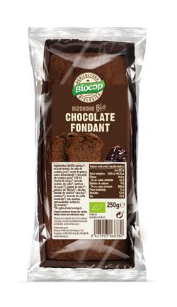 Bizcocho Chocolate Fondant Biocop 250 G