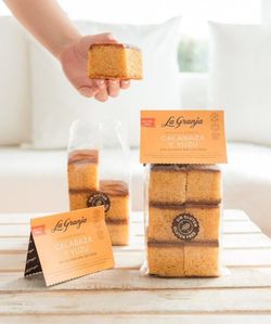 Bizcocho Con Calabaza Y Yuzu Sin Gluten La Granja 350 Grs