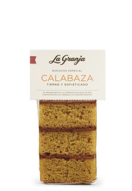 Bizcocho especial calabaza 350g la granja