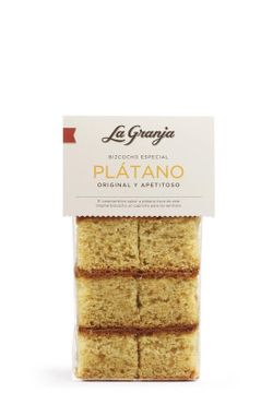 Bizcocho especial plátano 350g la granja