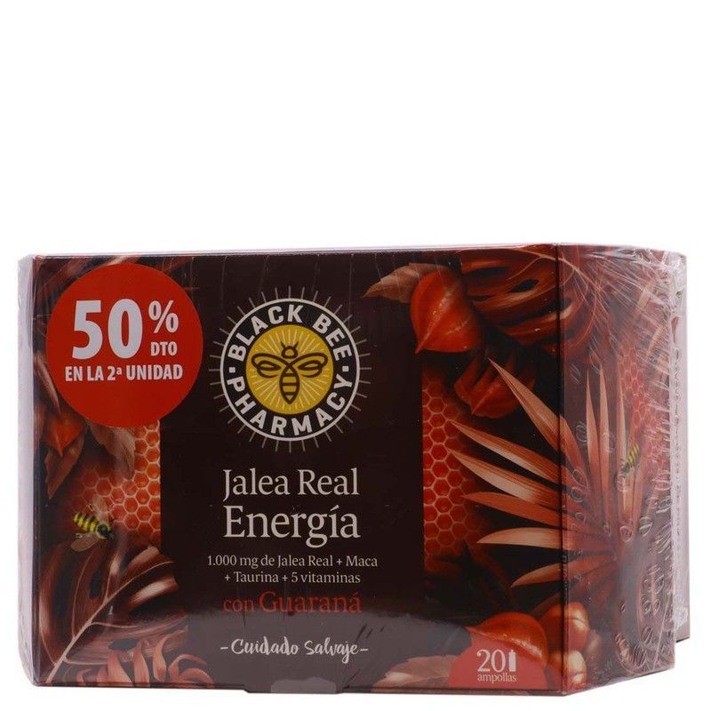 Black Bee Jalea Energia 2x20 Viales Duplo