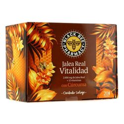 Black Bee Jalea Real Vitalidad 20 ampollas