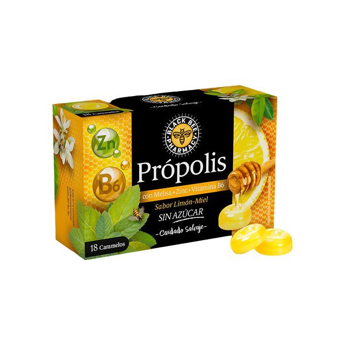 Black Bee Própolis 18 Caramelos