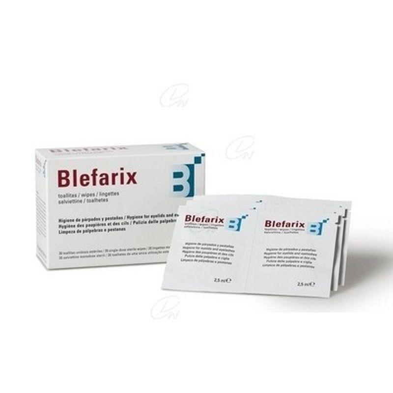 Blefarix Toallitas 25 Ml 20 Unidosis