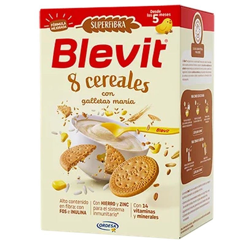 Blevit Superfibra 8 Cereales Galleta 500gr
