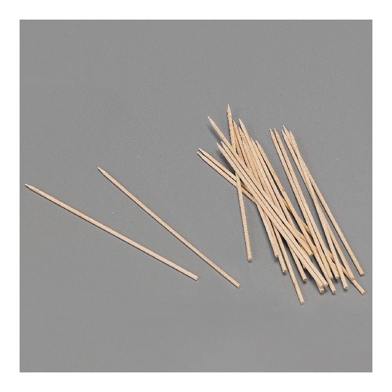 Blister 100 Pinchos De Madera Higienico De 150x2mm