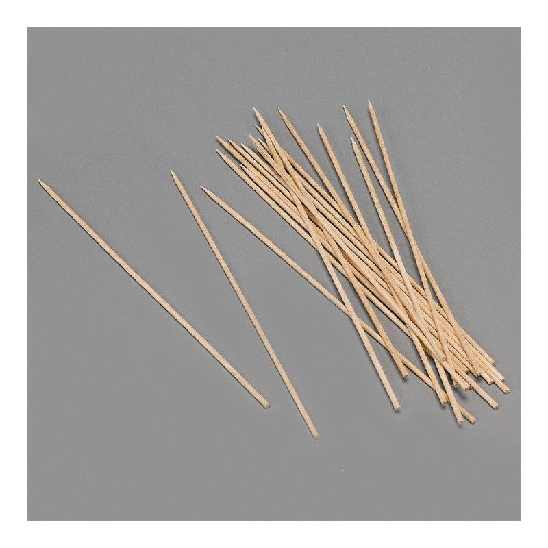 Blister 100 Pinchos De Madera Higienico De 200x2mm