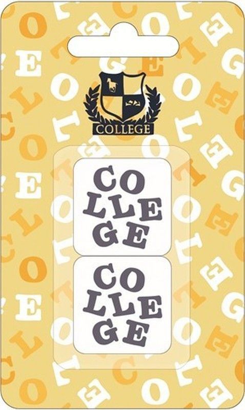 Blister 2 gomas de borrar college