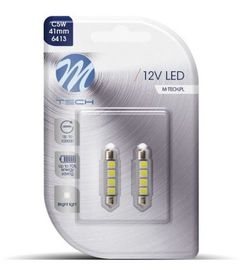 Blister 2 Lámparas LED C5w 41mm Can Bus 12v