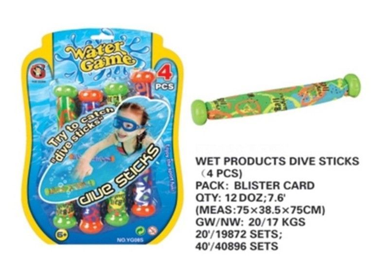 BLISTER 4 BASTONES TELA PISCINA