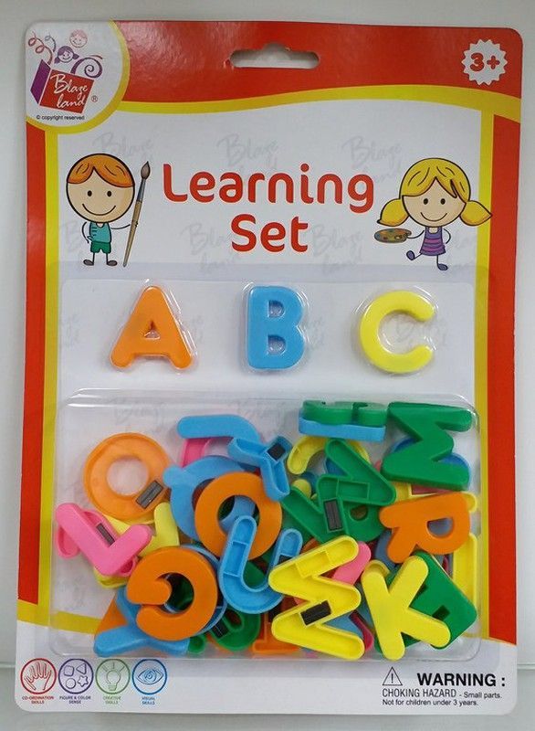 Blister 54 Letras magnéticas