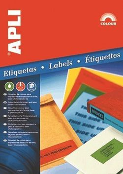 Blister apli etiquetas colores cantos rectos