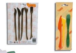 Blister de palillos para modelar plastilina