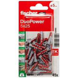 Blister Duopower 5X25 Bl 45 Ud.Fischer