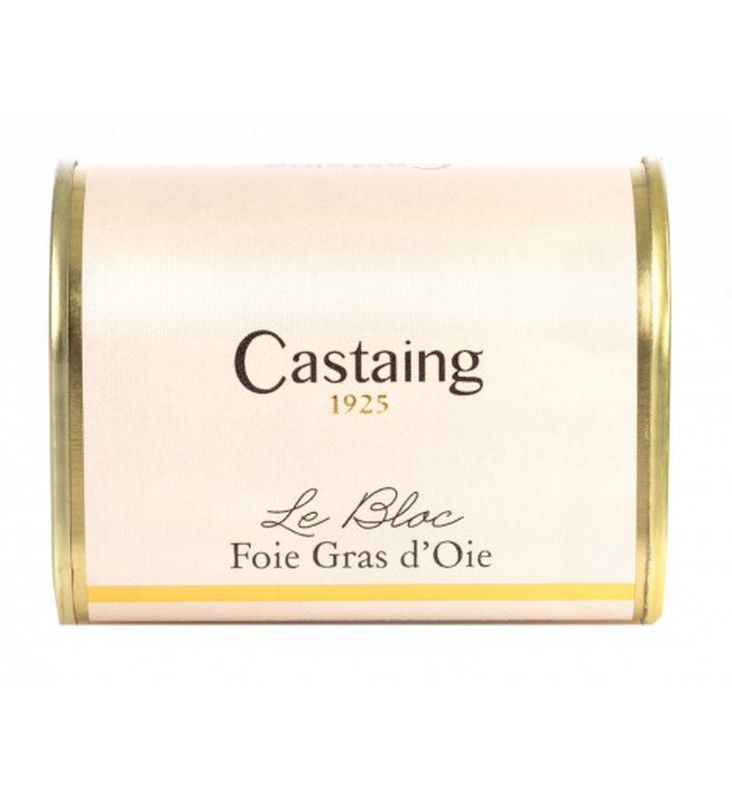 Bloc de foie gras de oca castaign 130 grs