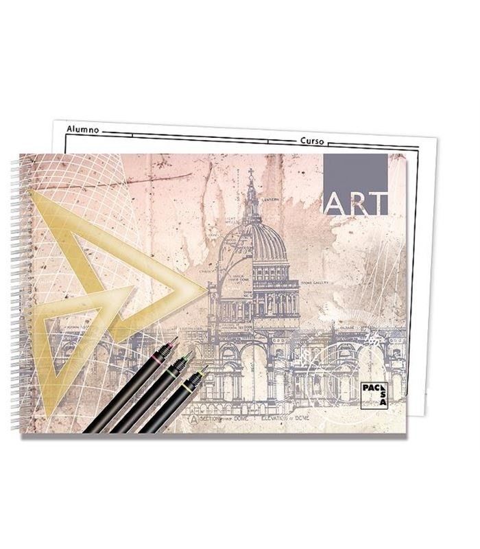 Bloc dibujo Fº prolongado PACSA con recuadro